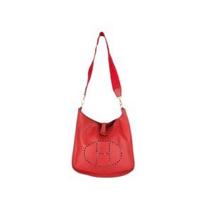 Hermes Red Epsom Evelyne I GM